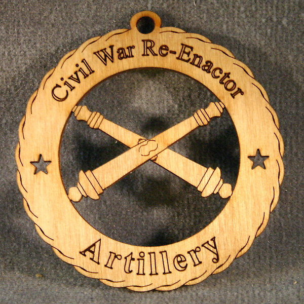Civil War Artillery Ornament